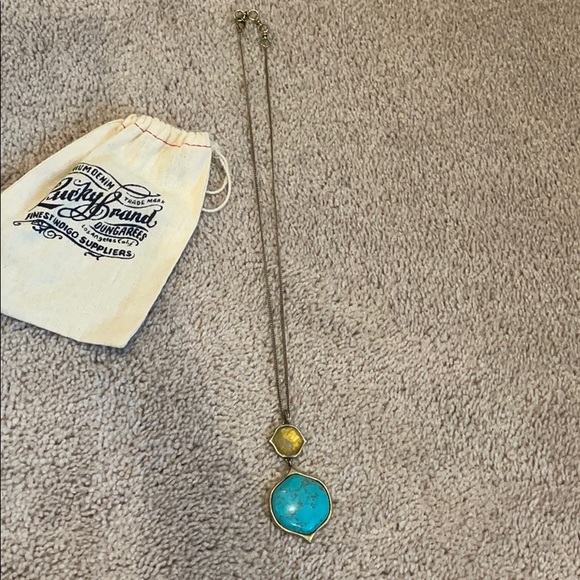 lucky brand turquoise necklace - Picture 4 of 4